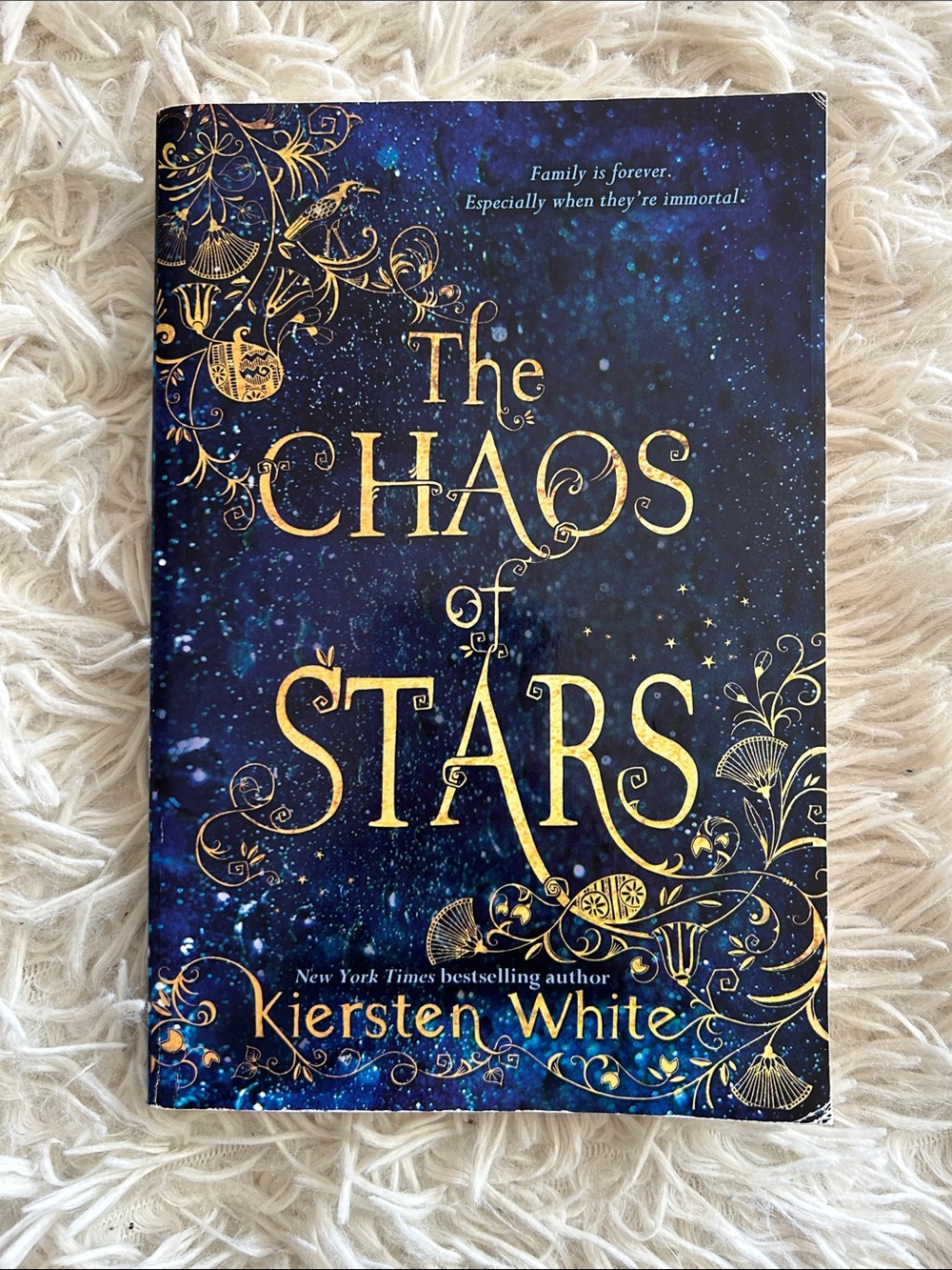 Teen novel, The Chaos of stars by Kiersten White, fantasy, fiction
